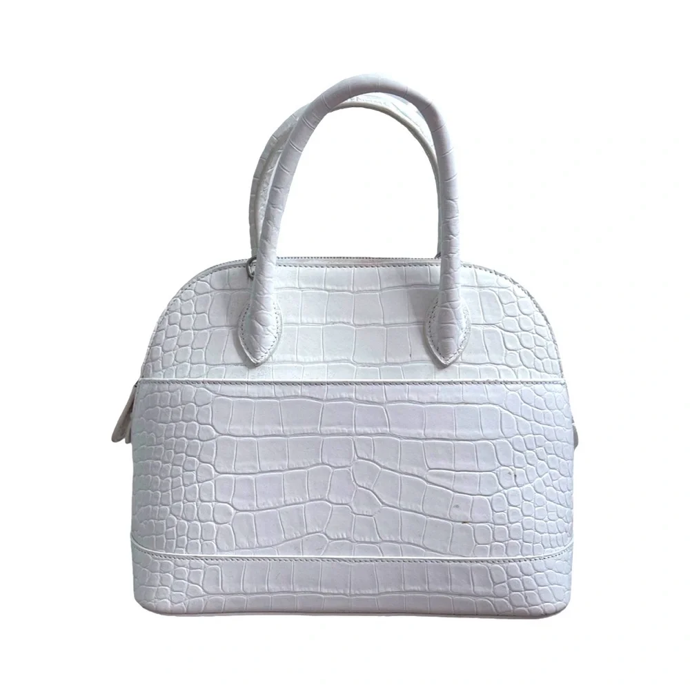 Balenciaga VILLE Crocodile Leather Top Handle bag- Medium - Picture 2 of 7